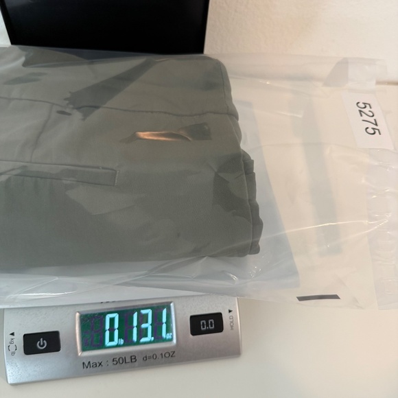 Chicos Pants Women 6 Green Pull On Stretch Ankle Nylon Blend Pockets Tech Office - Picture 11 of 11